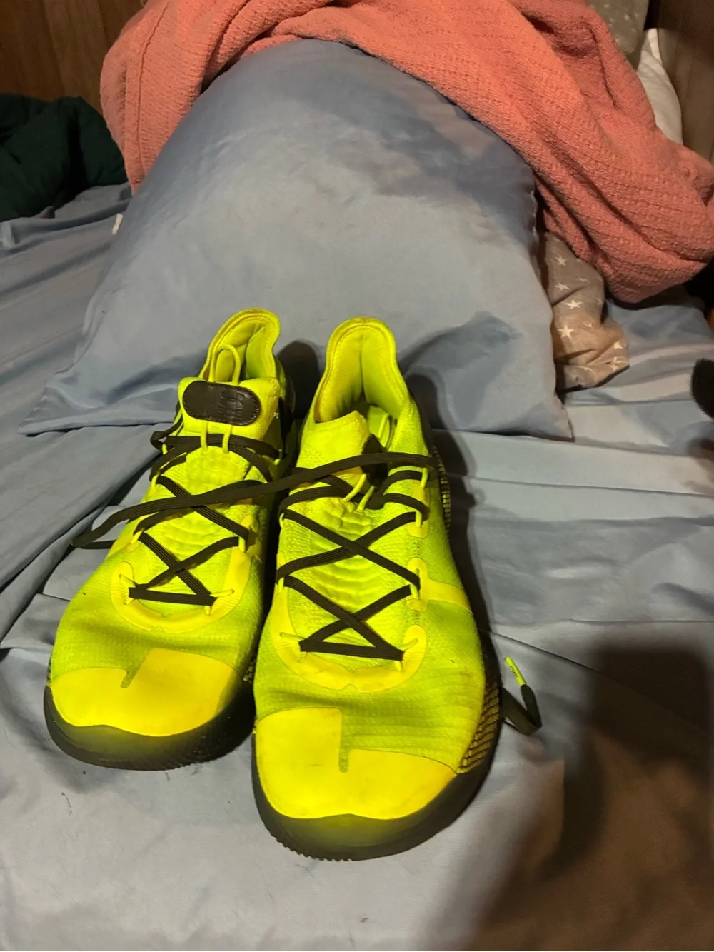 Neon Yellow Curry Sneakers